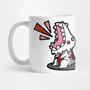 SM3GMASAURUS WHITE (RED) Mug